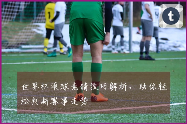 世界杯滚球竞猜技巧解析，助你轻松判断赛事走势